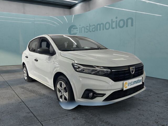 Weiß Gebraucht 2021 Dacia Sandero Essentiel Kleinwagen | 13.480 € (Fairer Preis) - Bild 1/2