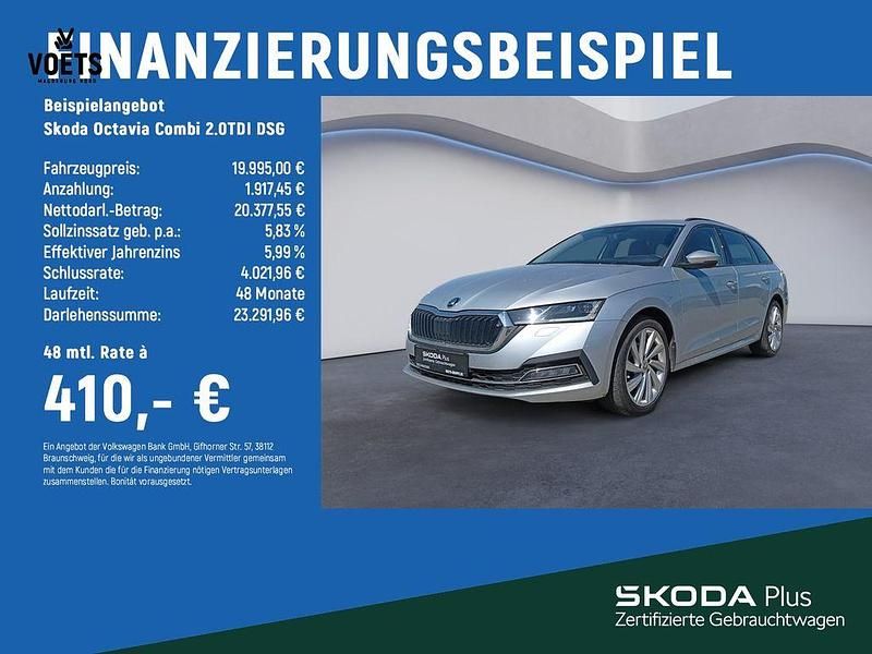 Usado Skoda Octavia First Edition 150 HP (110 kW) 2020 Prateado Carrinha