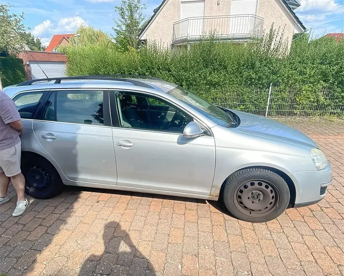 Gebraucht VW Golf VI 2009 Silber Kombi