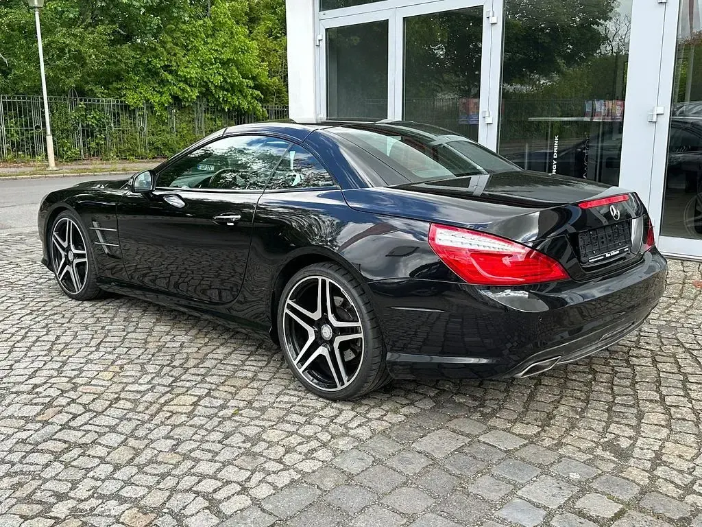 Gebraucht Mercedes SL350 AMG line 306 PS (225 kW) 2013 Schwarz Cabrio