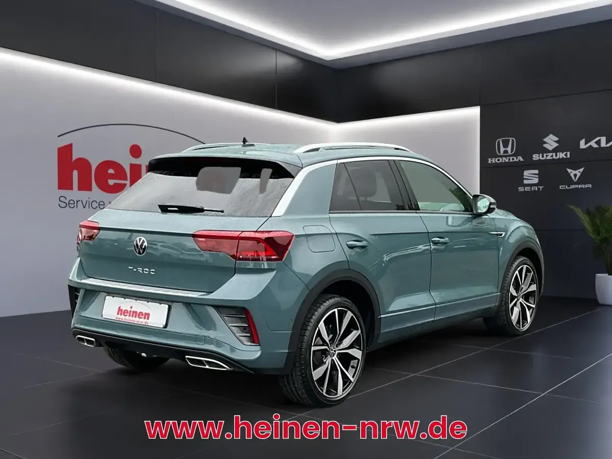 Gebraucht VW T-Roc R-line 150 PS (110 kW) 2022 Petroleum blue SUV