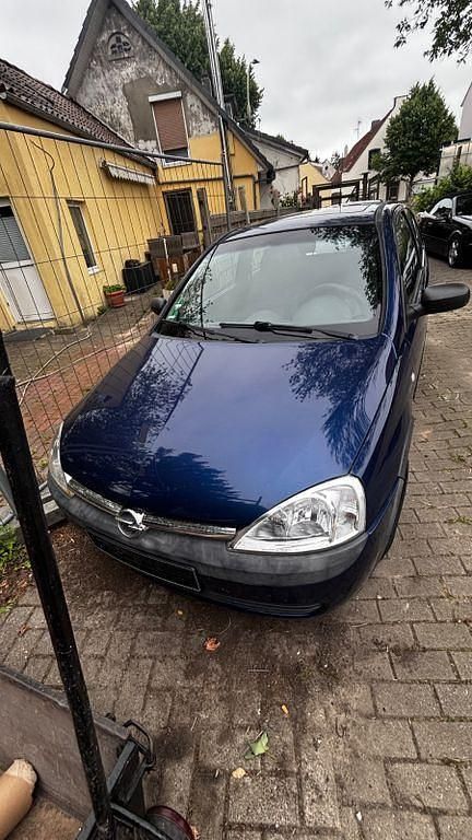 Blau Gebraucht 2003 Opel Corsa Limousine | 1.200 € (Fairer Preis) - Bild 1/4