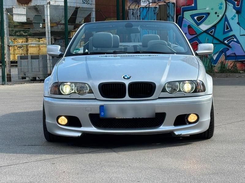 Silber Gebraucht 2002 BMW 330 Cabriolet Cabrio | 11.500 € (Guter Preis) - Bild 1/4