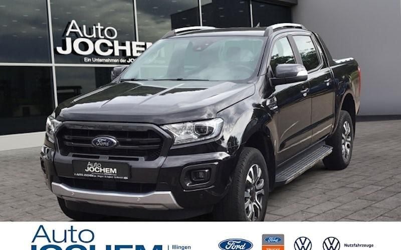 Schwarz Gebraucht 2022 Ford Ranger Wildtrack Abholung | 38.888 € (Fairer Preis) - Bild 1/4