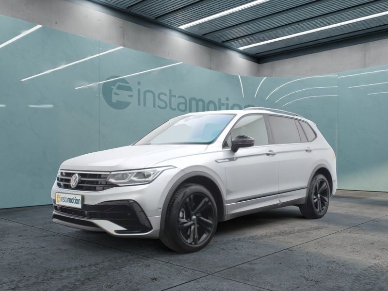 Silber Gebraucht 2024 VW Tiguan Allspace R-line SUV | 43.900 € (Fairer Preis) - Bild 1/4