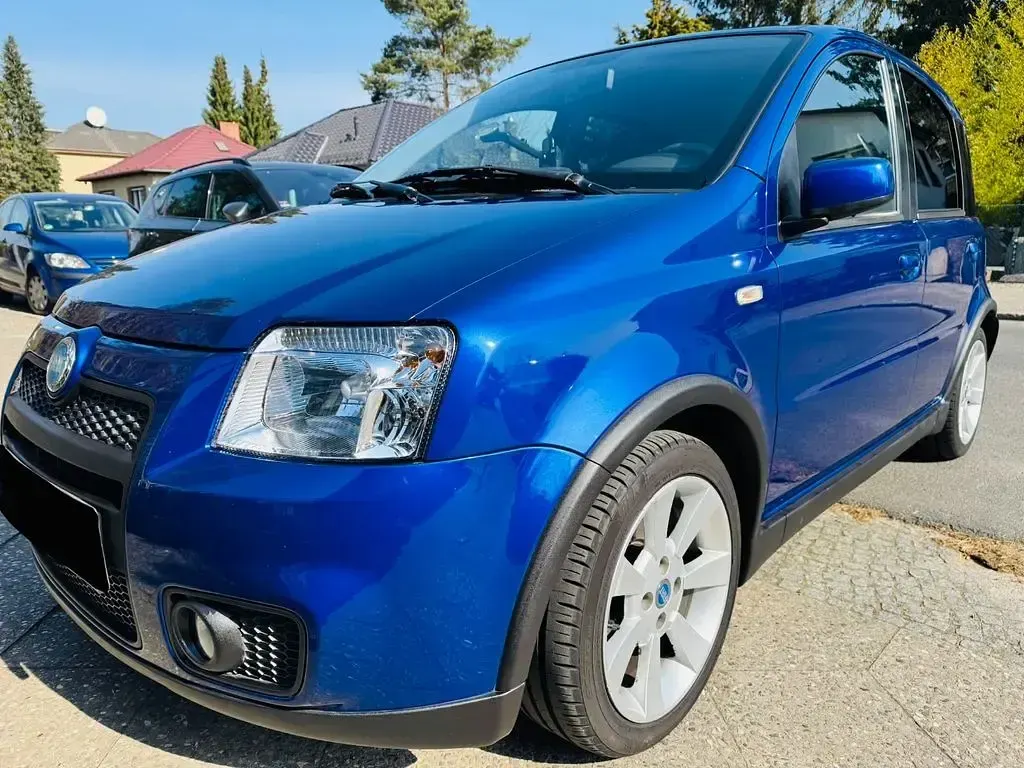 Brugt Fiat Panda 101 HK (74 kW) 2007 Blå Hatchback