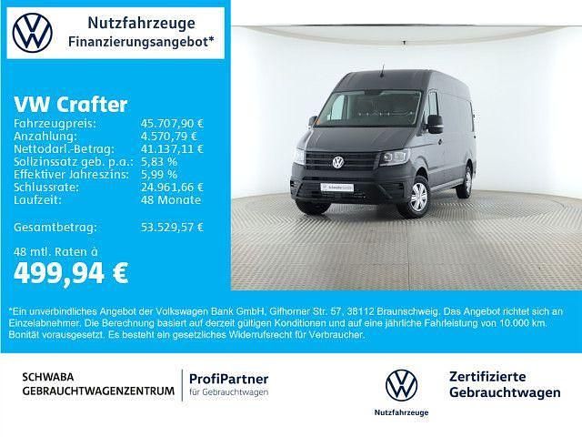 Grau Gebraucht 2024 VW Crafter R Van | 45.708 € (Teuer) - Bild 1/4