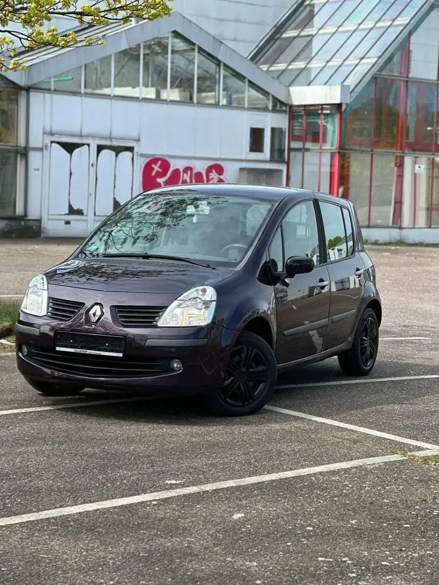 Używany Renault Modus 2007 Purpurowy Minivan