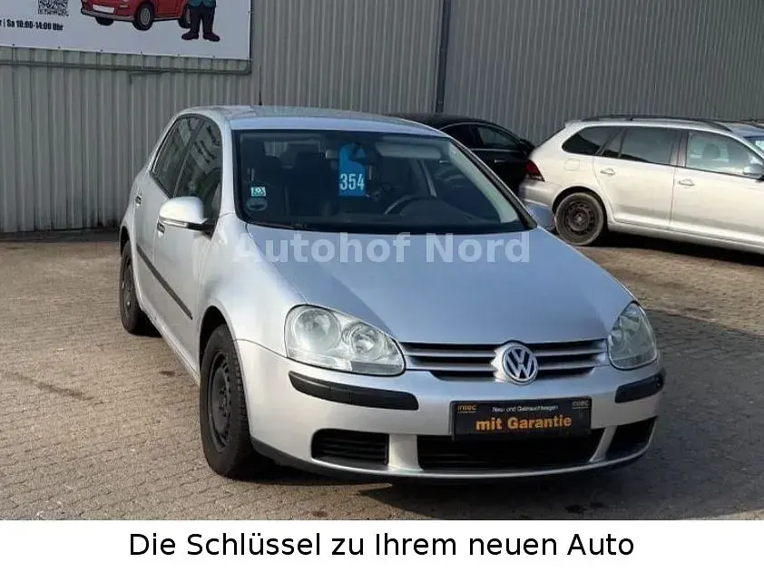 Gebraucht VW Golf V Trendline 75 PS (55 kW) 2005 Silber Kleinwagen