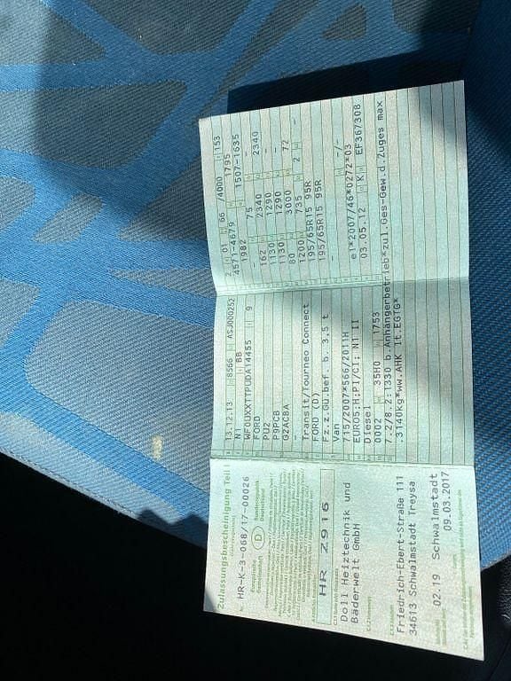 Gebraucht Ford Transit Connect 90 PS (66 kW) 2013 Weiß Van / Kleinbus