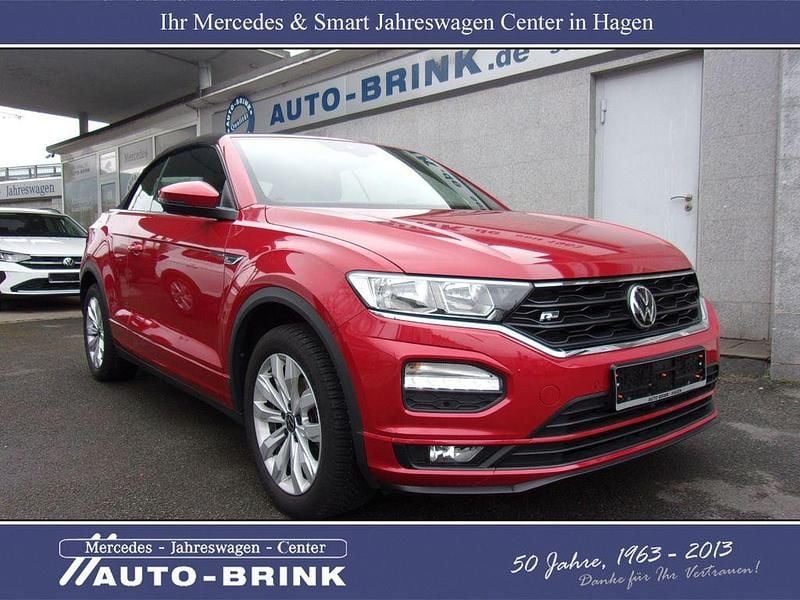 Gebraucht VW T-Roc Cabriolet R-line 150 PS (110 kW) 2021 Kings red Cabrio