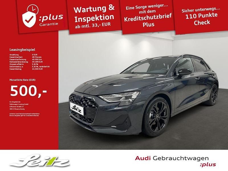 Manhattangrau metallic Gebraucht 2025 Audi A3 Advanced Plus Limousine | 35.399 € (Fairer Preis) - Bild 1/3