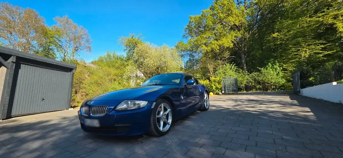 Gebraucht BMW Z4 Sport Line 265 PS (194 kW) 2007 Blau Coupé