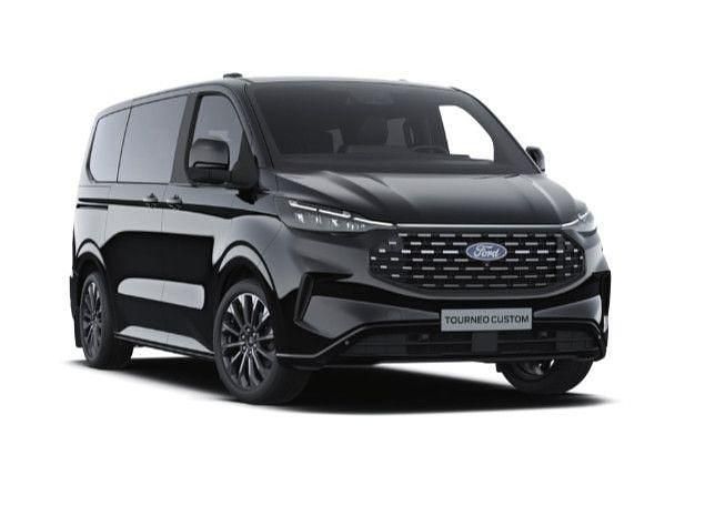 Schwarz Neu 2025 Ford Tourneo Custom Titanium Van | 63.606 € (Guter Preis) - Bild 1/4