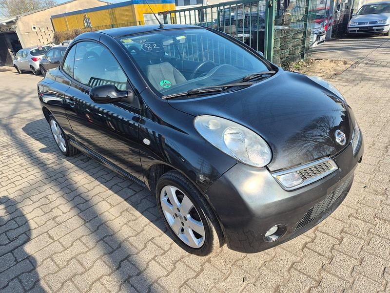 Gebraucht Nissan Micra Basis 88 PS (64 kW) 2008 Black (m) Cabrio