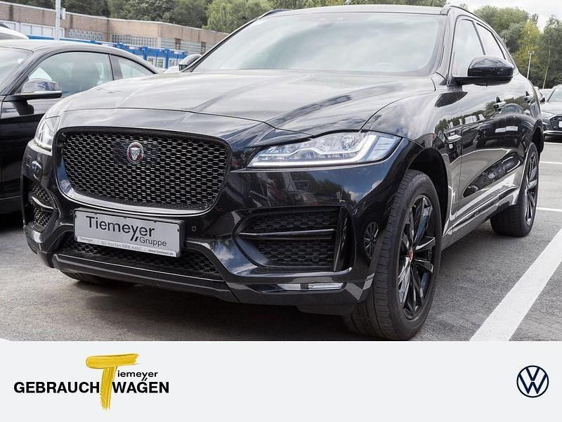 Schwarz Gebraucht 2019 Jaguar F-Pace R-Sport SUV | 23.970 € (Etwas zu teuer) - Bild 1/4