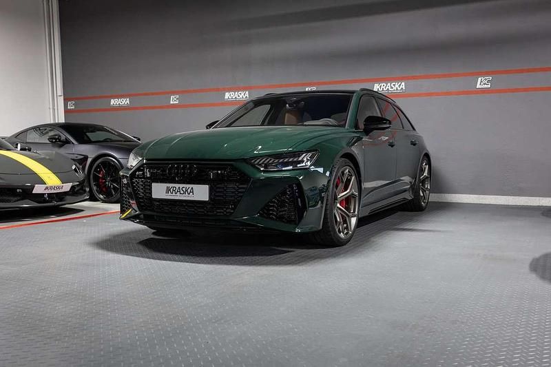 Goodwood grün Neu 2025 Audi RS6 Performance Kombi | 149.970 € (Teuer) - Bild 1/4
