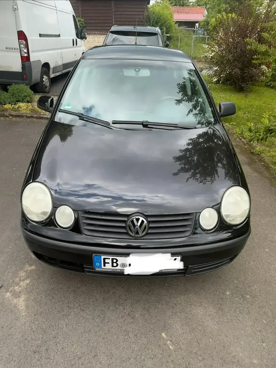Gebraucht VW Polo 64 PS (47 kW) 2004 Schwarz Kleinwagen