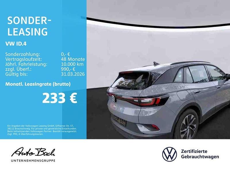 Gebraucht VW ID.4 Pure 125 kW (170 PS) 2022 Mondsteingrau SUV