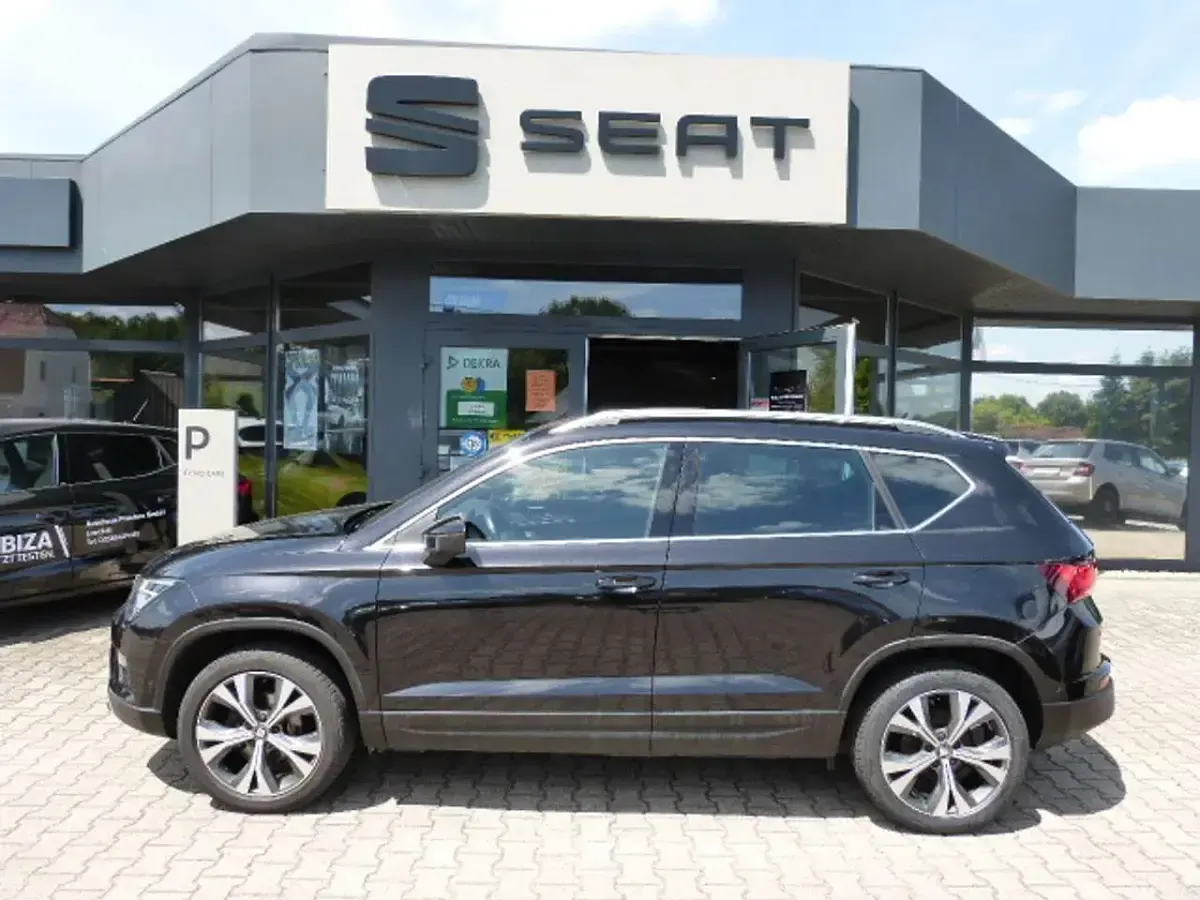 Gebraucht Seat Ateca XCELLENCE 150 PS (110 kW) 2019 Magic schwarz metallic SUV