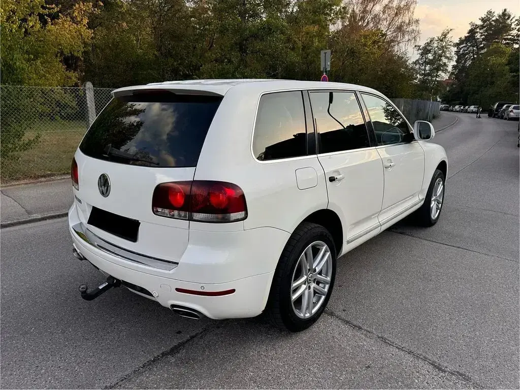 Gebraucht VW Touareg R-line 313 PS (230 kW) 2008 Weiß SUV