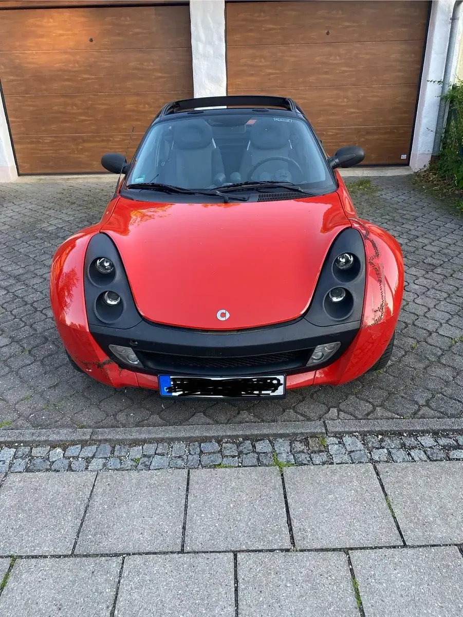 Gebraucht Smart Roadster 61 PS (44 kW) 2004 Rot Cabrio
