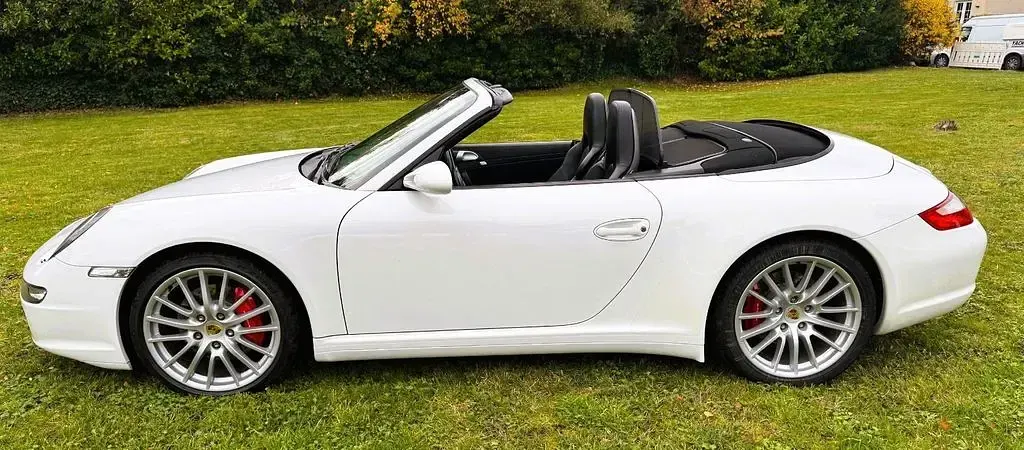 Gebraucht Porsche 997 381 PS (280 kW) 2006 Weiß Cabrio