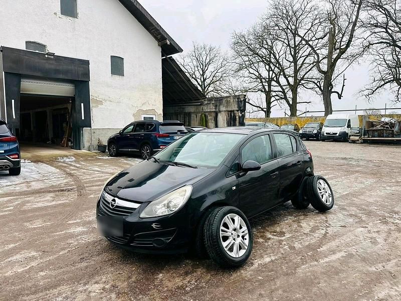 Gebraucht Opel Corsa 60 PS (44 kW) 2008 Schwarz Kleinwagen