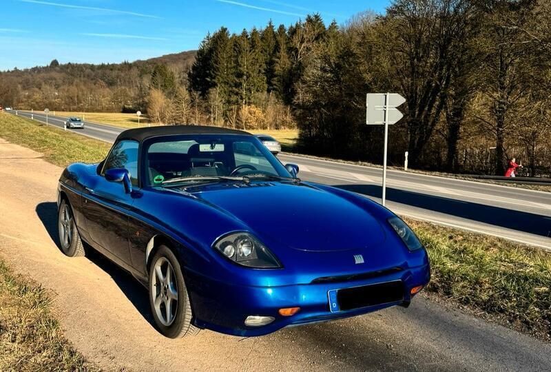 Blau Gebraucht 1998 Fiat Barchetta Cabrio | 3.999 € (Superpreis) - Bild 1/4