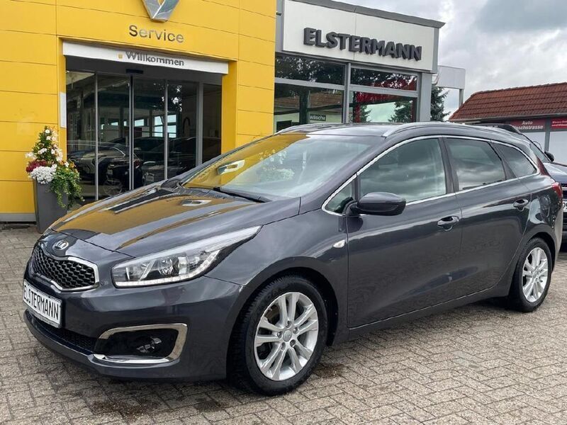 Grau Gebraucht 2018 Kia Ceed Sportswagon DREAM-TEAM Edition Kombi | 13.700 € (Etwas zu teuer) - Bild 1/4