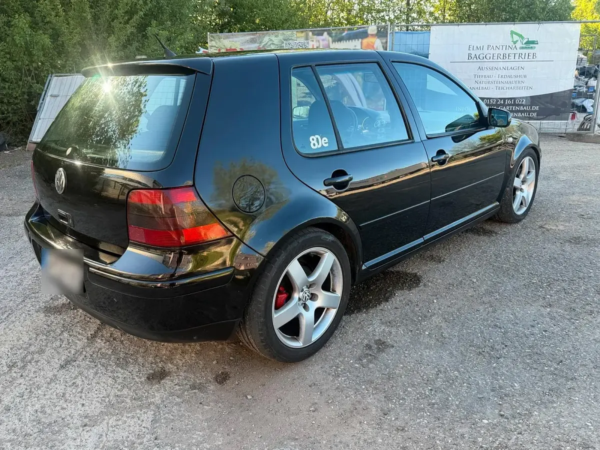 Gebraucht VW Golf IV 180 PS (132 kW) 2002 Schwarz Kleinwagen