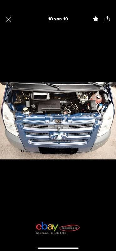 Używany Ford Transit 116 KM (85 kW) 2009 Niebieski Minivan