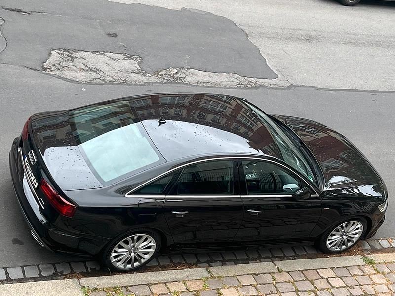 Schwarz Gebraucht 2015 Audi A6 S-Line Limousine | 19.300 € (Guter Preis) - Bild 1/4