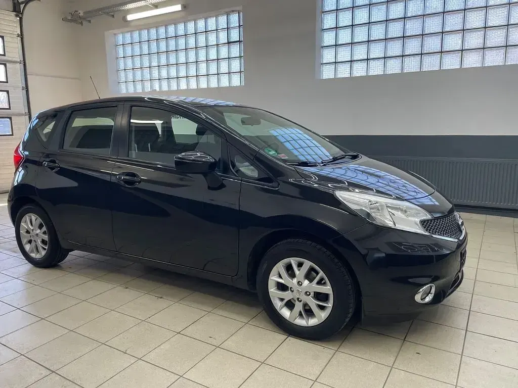 Gebraucht Nissan Note Visia 80 PS (58 kW) 2014 Schwarz Kleinwagen