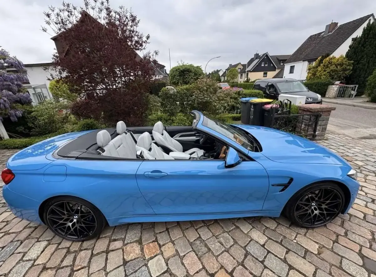 Gebraucht BMW M4 Cabriolet Competition Edition 450 PS (330 kW) 2017 Blau Cabrio