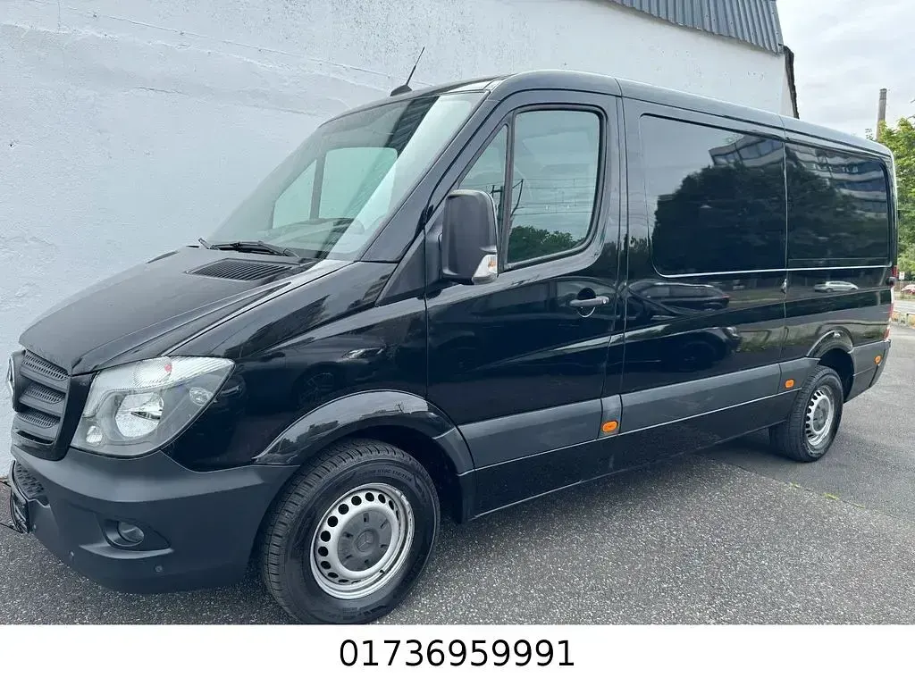 Gebraucht Mercedes Sprinter 163 PS (119 kW) 2018 Schwarz Van
