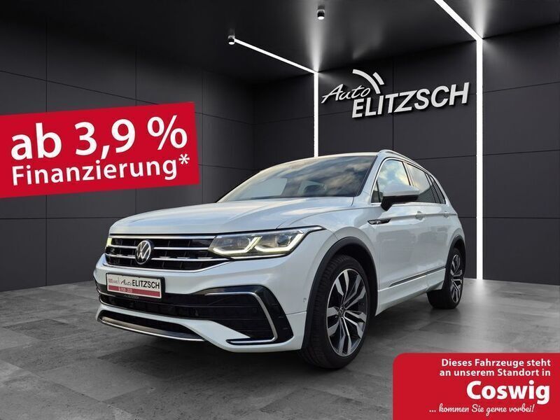 Weiß Gebraucht 2022 VW Tiguan R-line SUV | 42.980 € (Etwas zu teuer) - Bild 1/4