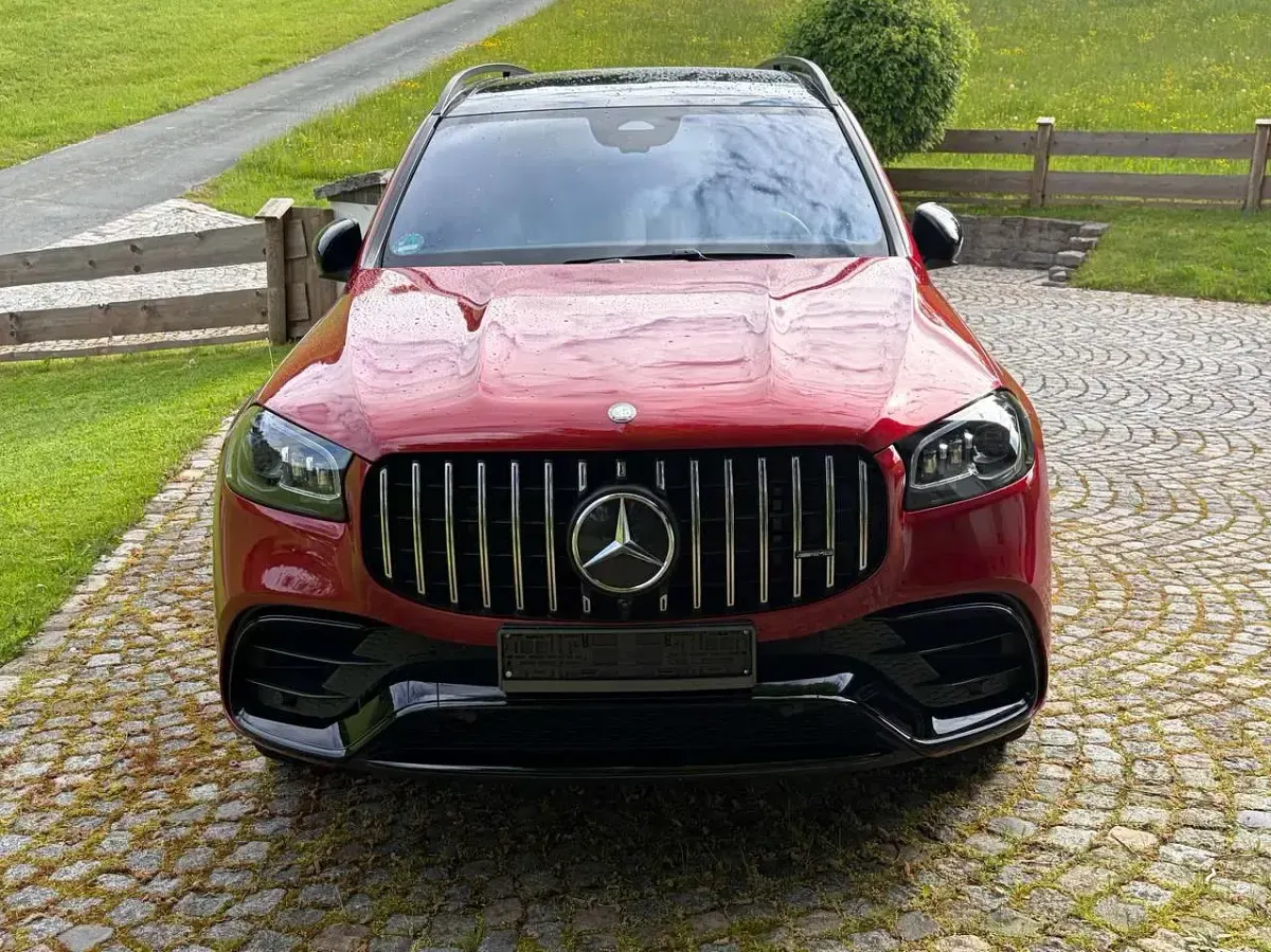 Gebraucht Mercedes GLS63 AMG AMG 612 PS (450 kW) 2025 Hyazinthrot  metalliclack SUV