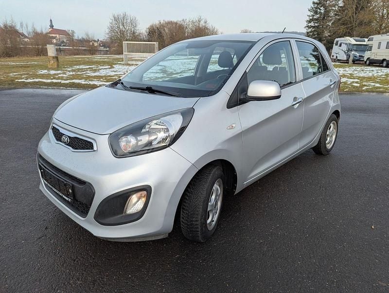 Gebraucht Kia Picanto 86 PS (63 kW) 2015 Silber Kleinwagen