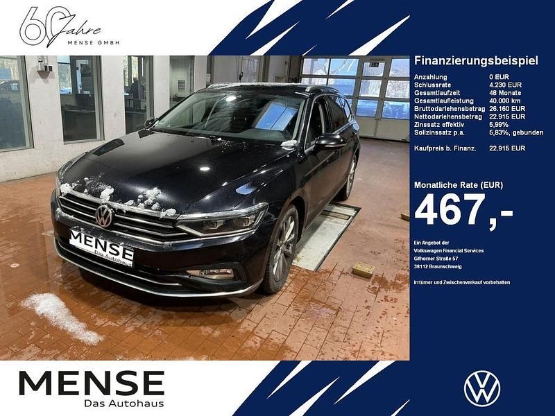 Schwarz Gebraucht 2019 VW Passat Elegance Kombi | 22.915 € (Teuer) - Bild 1/4