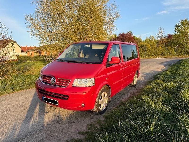 Usata VW T5 174 CV (127 kW) 2003 Rosso Furgone