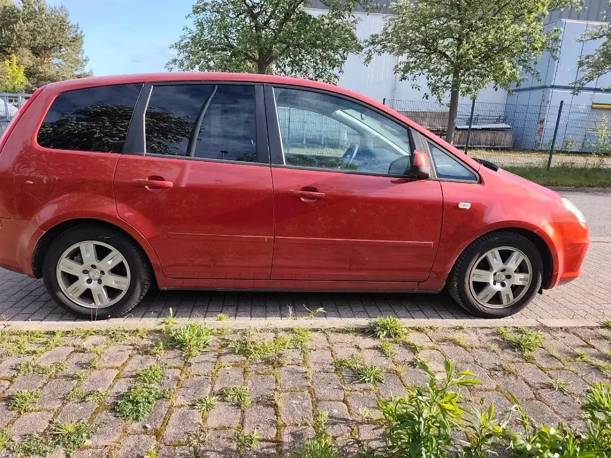 Gebraucht Ford C-MAX 125 PS (91 kW) 2009 Rot Van / Kleinbus