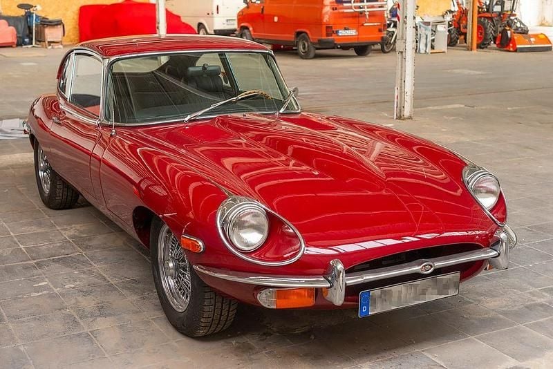 Gebraucht Jaguar E-Type 209 PS (153 kW) 1970 Rot Cabrio