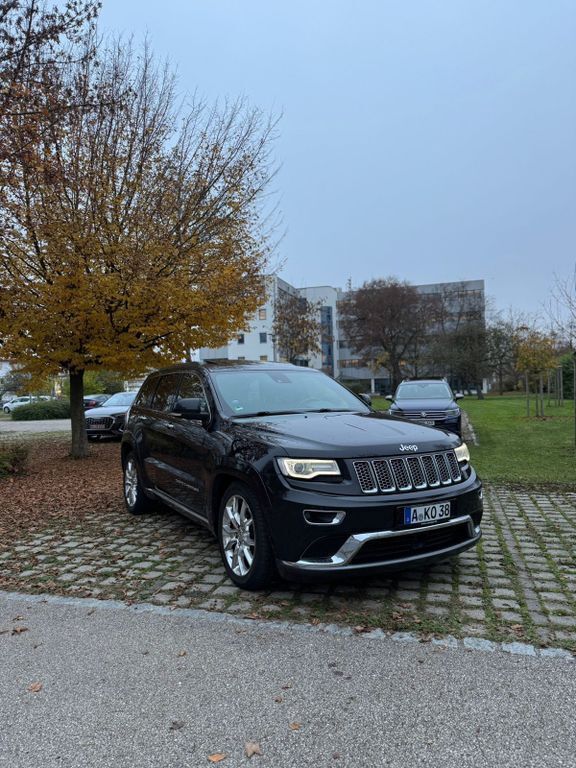 Schwarz Gebraucht 2013 Jeep Grand Cherokee Summit SUV | 18.699 € (Teuer) - Bild 1/4