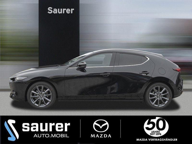 Neu Mazda 3 Exclusive-Line 140 PS (102 kW) 2025 Schwarz Limousine