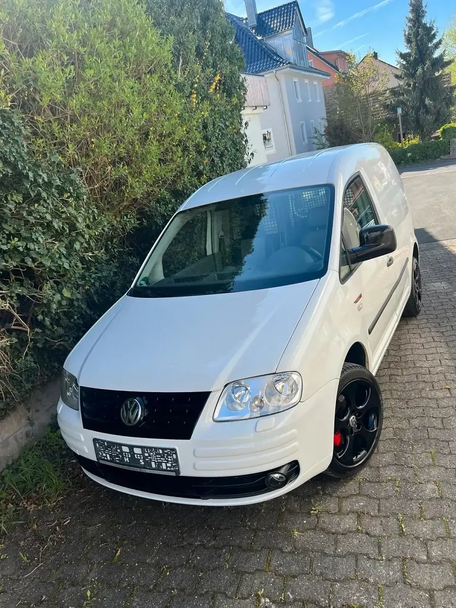Gebraucht VW Caddy 109 PS (80 kW) 2007 Weiß Van / Kleinbus