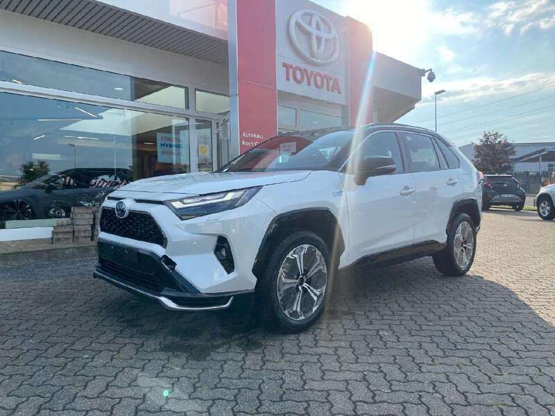 Platinumweiß perleffekt / dac Gebraucht 2024 Toyota RAV4 Hybrid Style SUV | 58.980 € - Bild 1/4