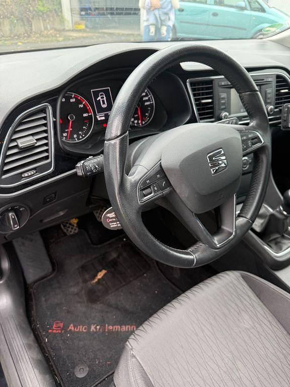 Gebraucht Seat Leon Style 105 PS (77 kW) 2013 Schwarz Limousine