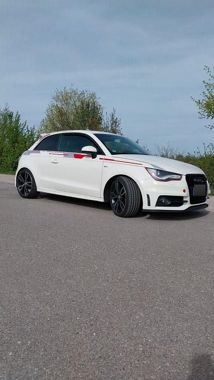 Brugt Audi A1 S-Line 122 HK (89 kW) 2014 Hvid Hatchback