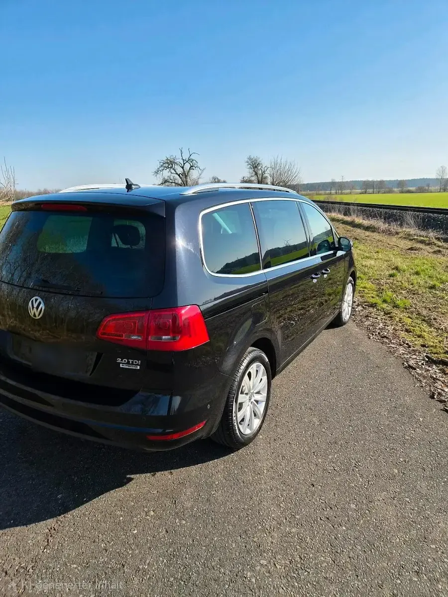 Gebraucht VW Sharan 177 PS (130 kW) 2015 Schwarz Van / Kleinbus